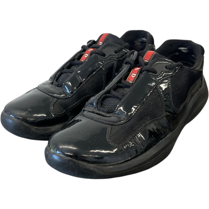 Men's America's Cup Low Trainers Black Size UK 8.5 / EU 42.5