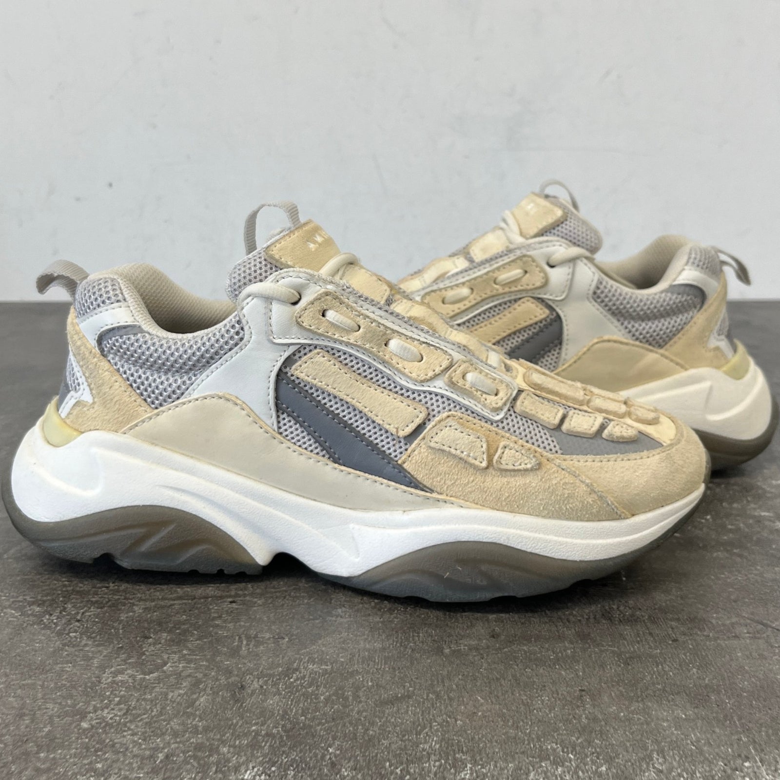 Men's Bone Runner Low Trainers Beige Size UK 7 / EU 41 - Photo 12