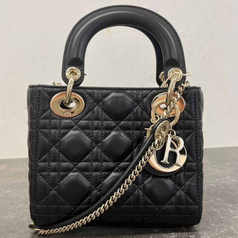 Women's Small Lady Dior Handbag Black