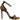 Women's Leopard Print Ankle Strap Heels Brown Size EU 40 / UK 7