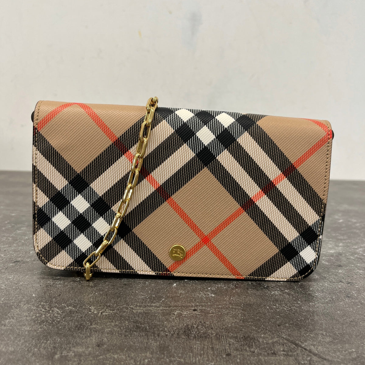 Women's Checkered Crossbody Bag Beige - Photo 13