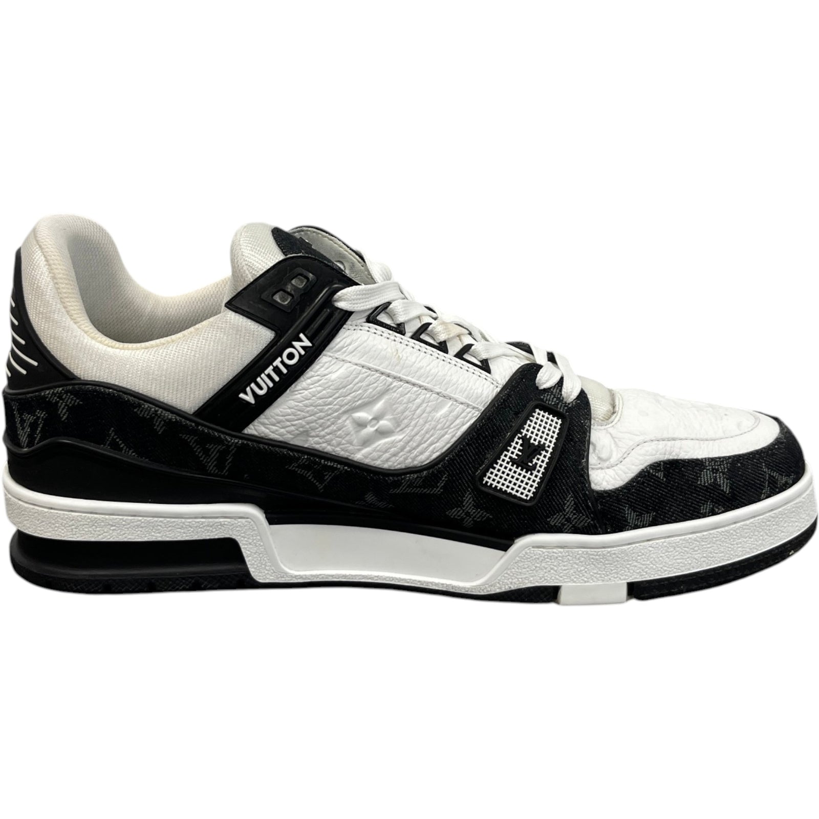 Men's Lv Low Trainers Black Size EU 43.5 / UK 9.5 - Photo 4