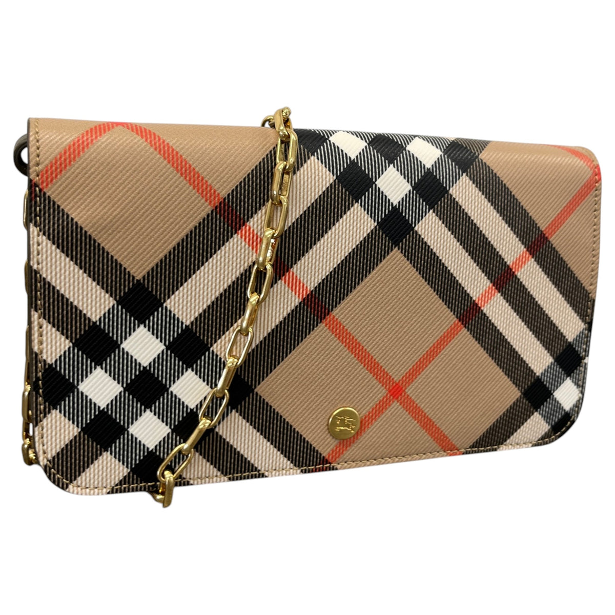 Women's Checkered Crossbody Bag Beige - Photo 4