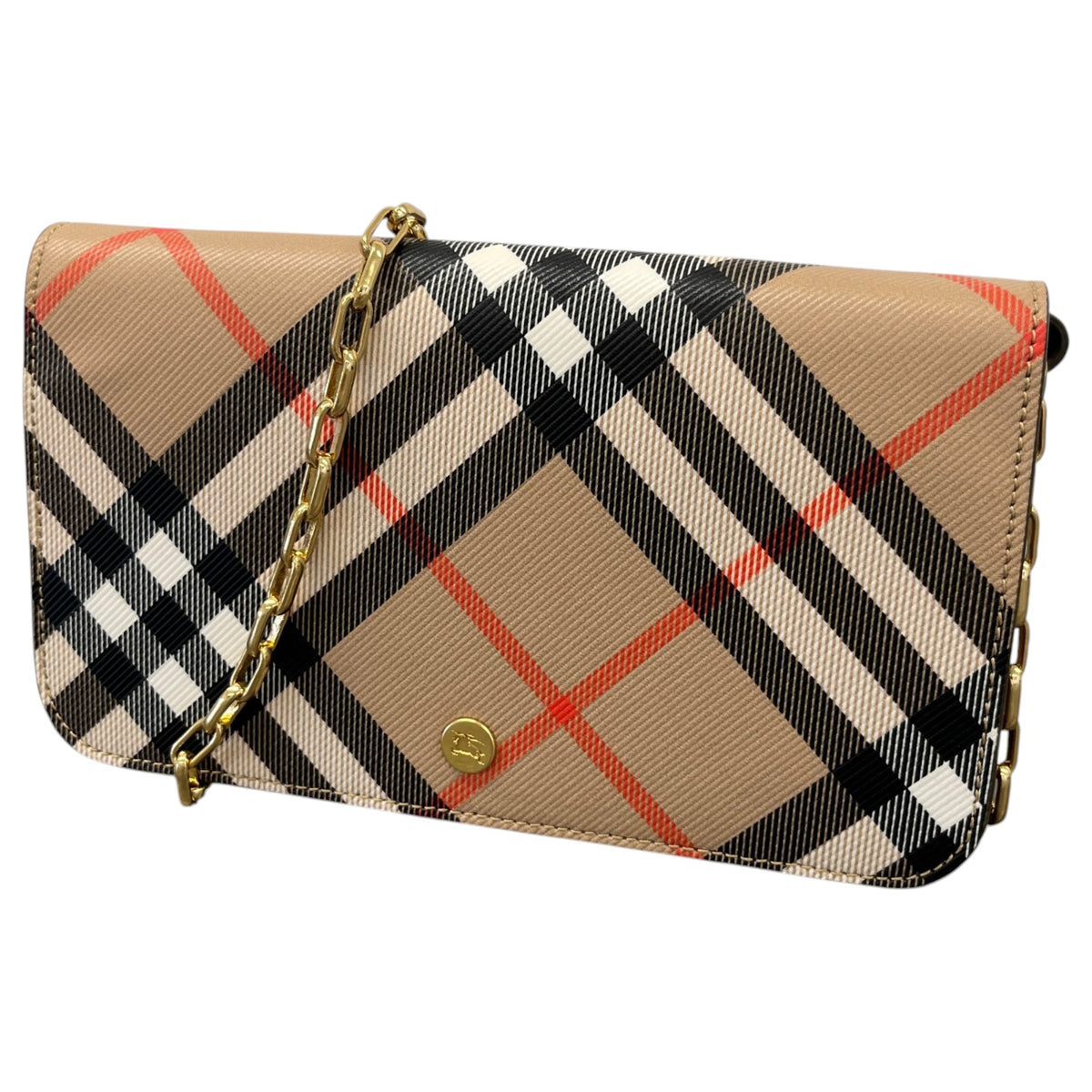 Women's Checkered Crossbody Bag Beige - Photo 5