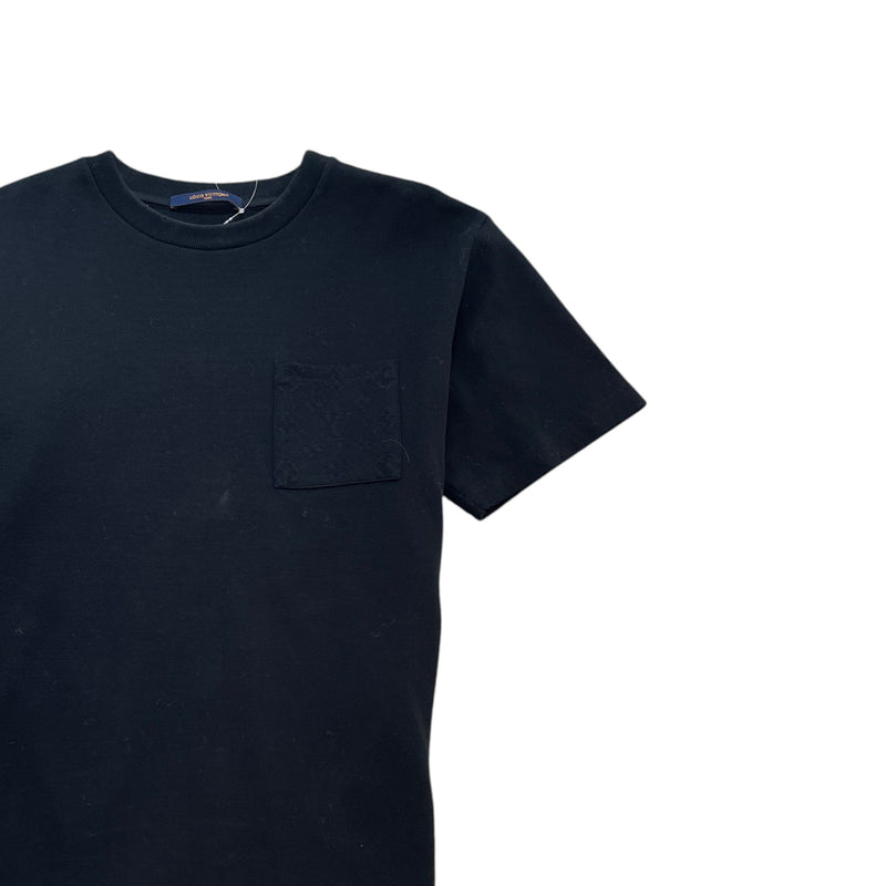Men's Monogram Pocket T-Shirt Black Size L