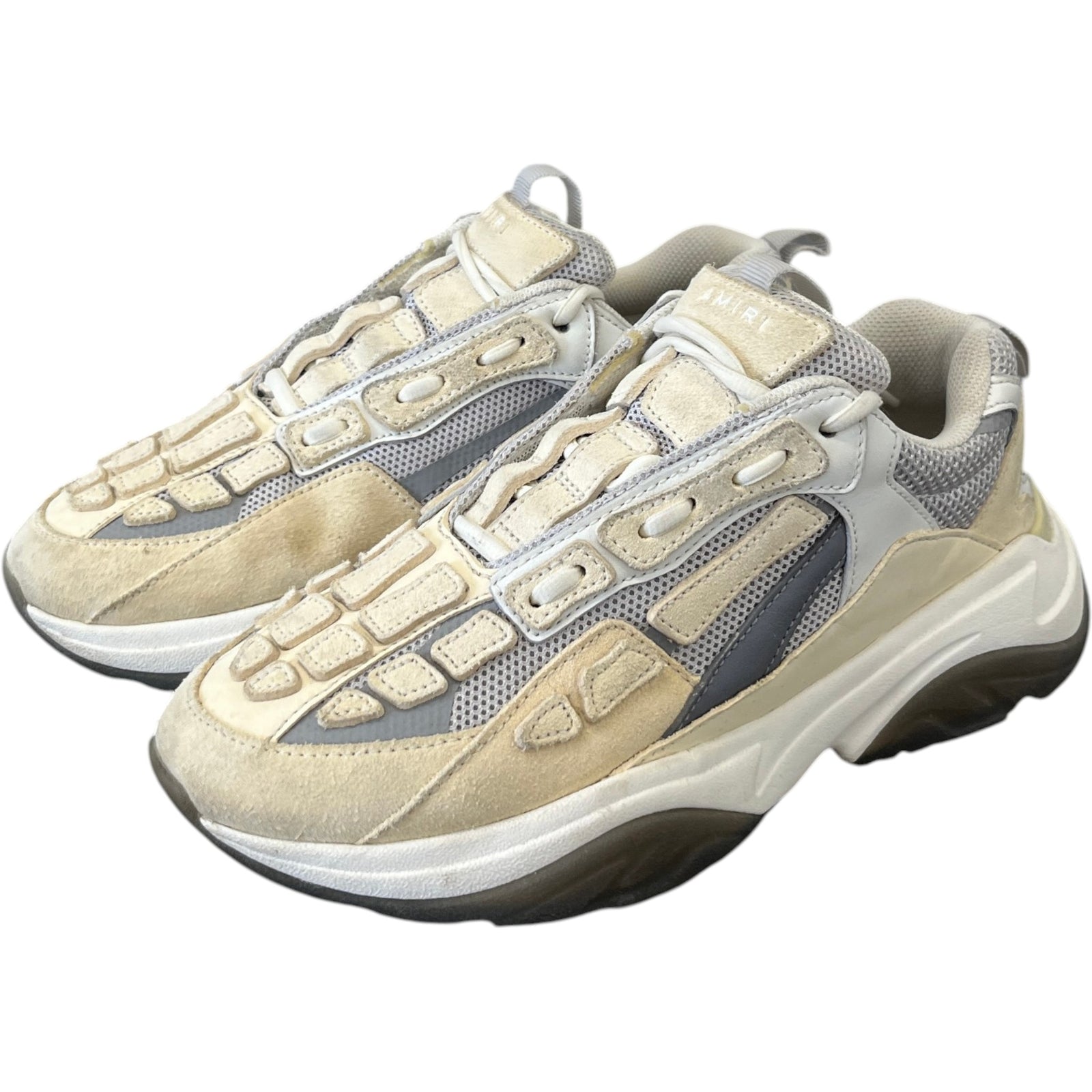 Men's Bone Runner Low Trainers Beige Size UK 7 / EU 41 - Photo 9