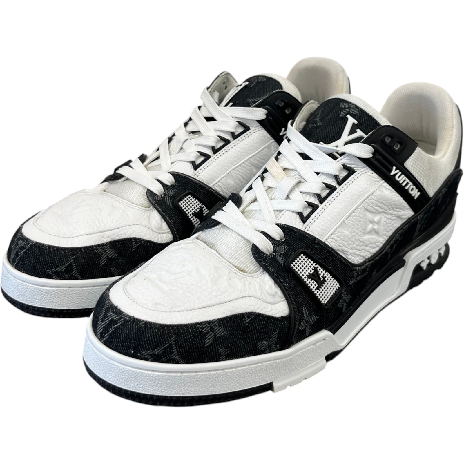 Men's Lv Low Trainers Black Size EU 43.5 / UK 9.5 - Photo 9