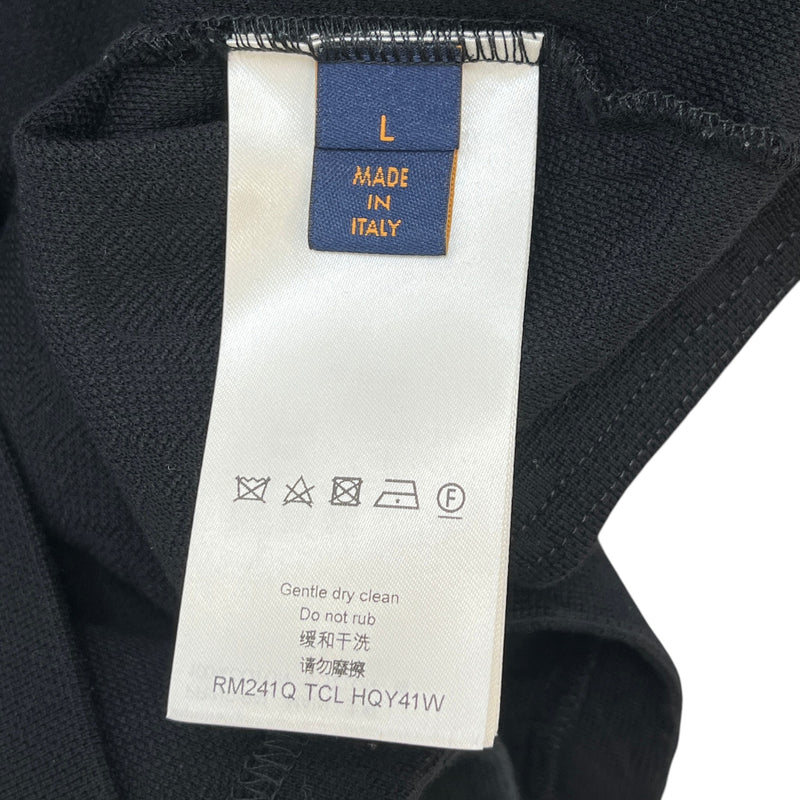 Men's Monogram Pocket T-Shirt Black Size L