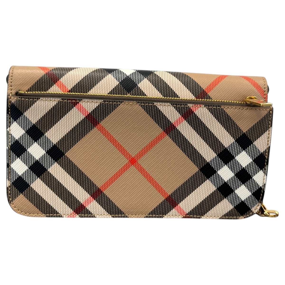 Women's Checkered Crossbody Bag Beige - Photo 3