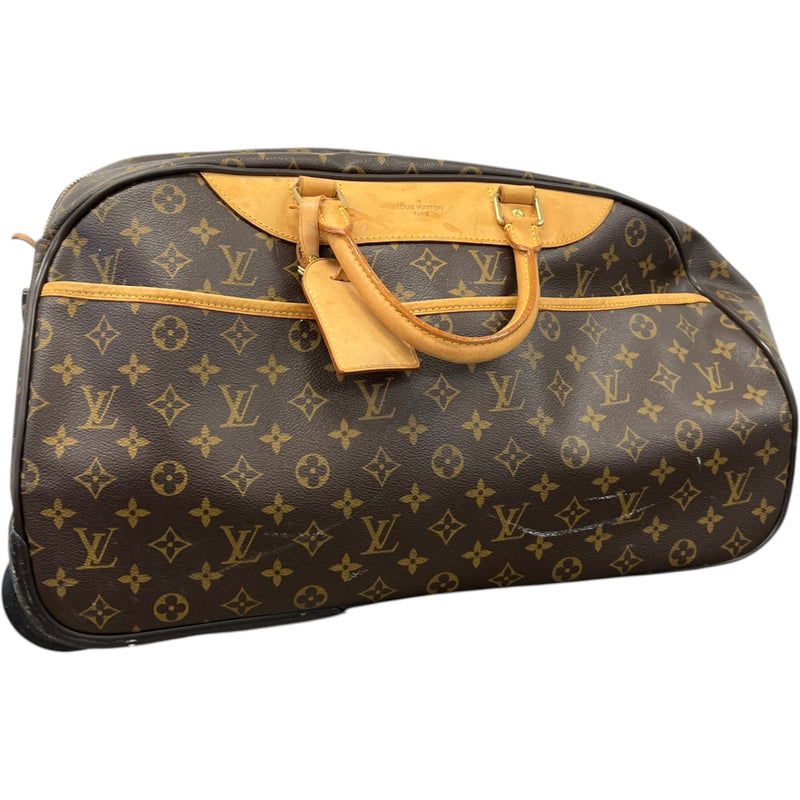 Women's Monogram Canvas Éole 50 Suitcase Brown