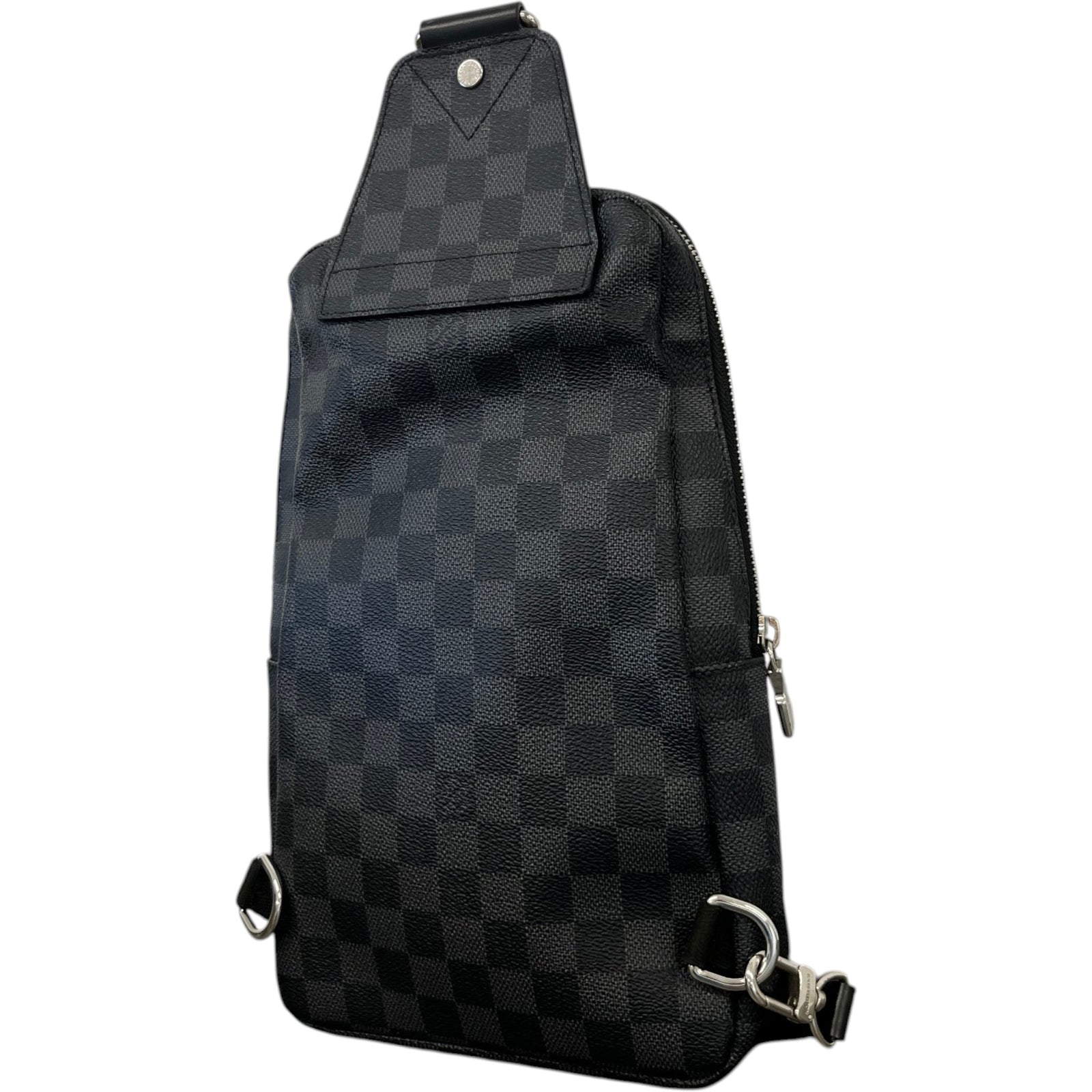 Men's Damier Graphite Avenue Slingbag Bag Black - Photo 7
