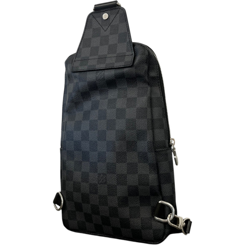 Men's Damier Graphite Avenue Slingbag Bag Black