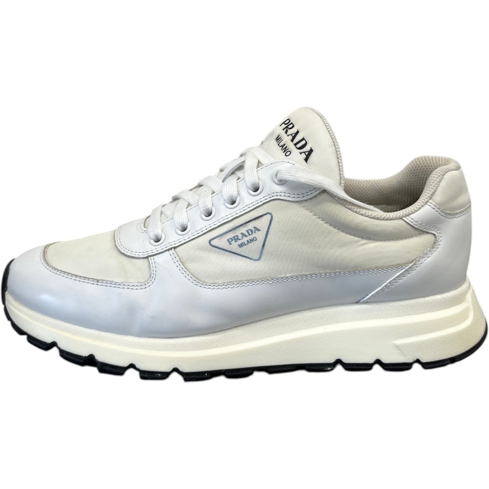 Men's Prax 01 Re-Nylon Low Trainers Cream Size EU 41 / UK 7 - Photo 5