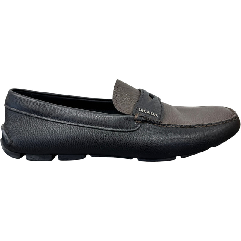 Men's Penny Driving Loafers Black Size UK 8.5 / EU 42.5