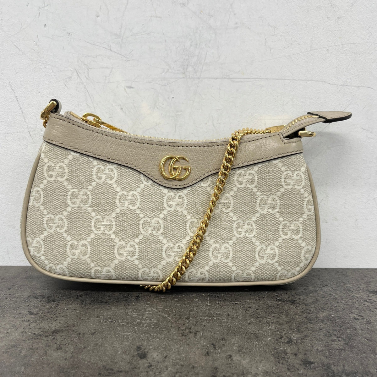 Women's Ophidia Mini Handbag Beige - Photo 13