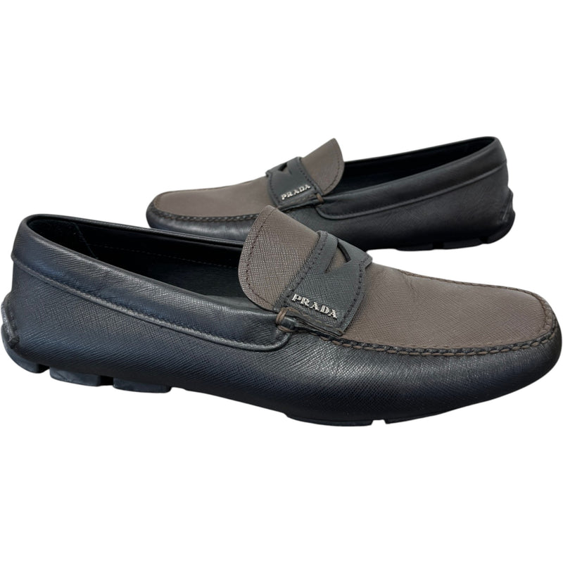 Men's Penny Driving Loafers Black Size UK 8.5 / EU 42.5