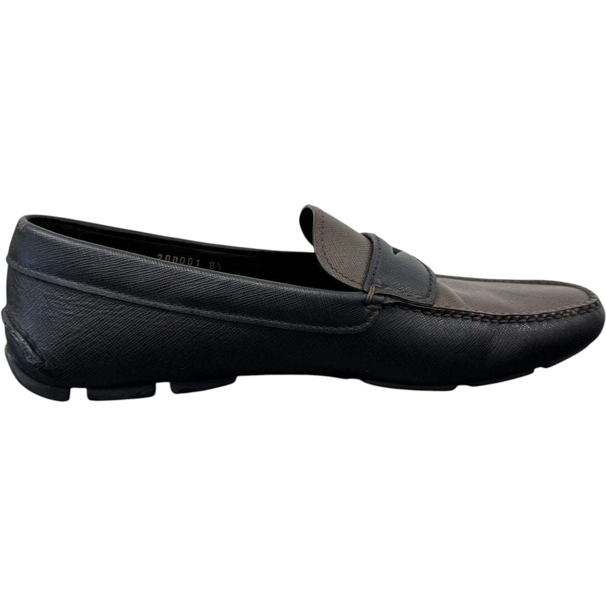Men's Penny Driving Loafers Black Size UK 8.5 / EU 42.5 - Photo 5