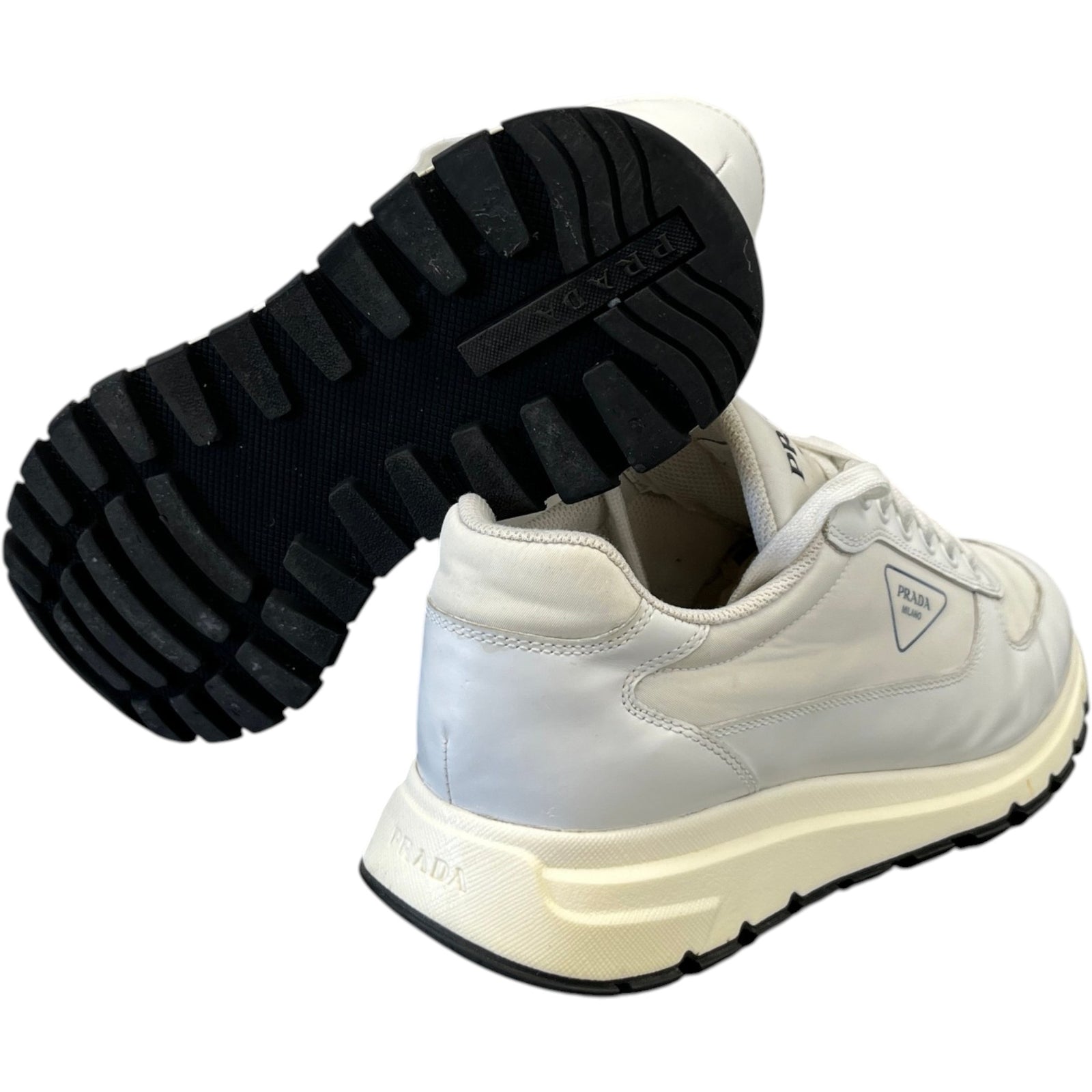 Men's Prax 01 Re-Nylon Low Trainers Cream Size EU 41 / UK 7 - Photo 10