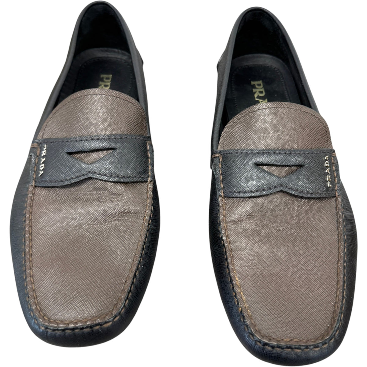 Men's Penny Driving Loafers Black Size UK 8.5 / EU 42.5 - Photo 6
