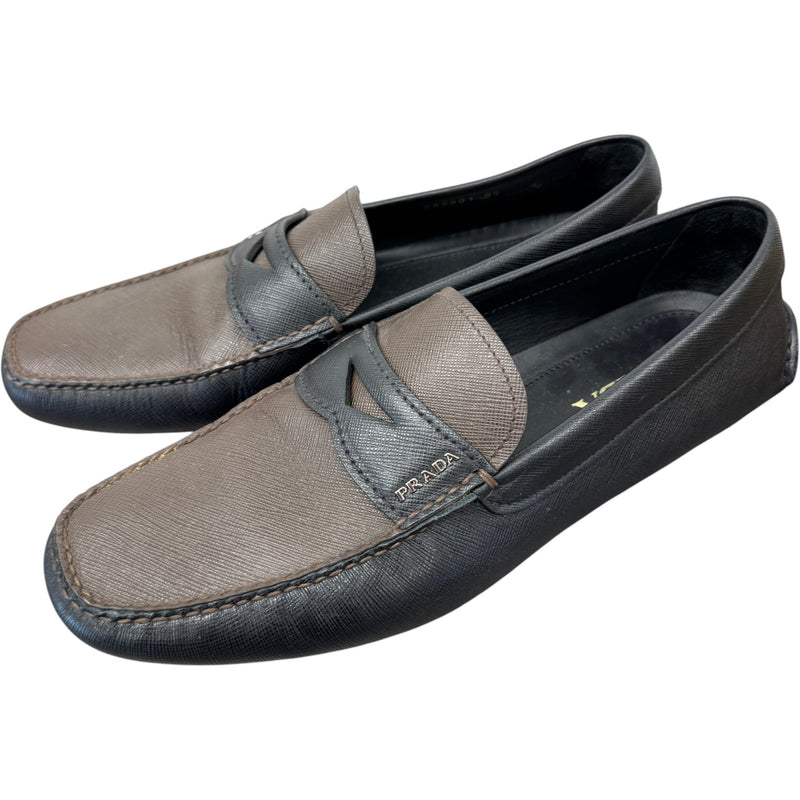 Men's Penny Driving Loafers Black Size UK 8.5 / EU 42.5