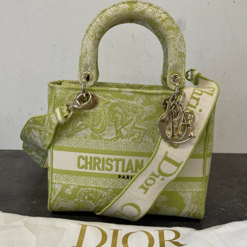 Women's Lady Dior Medium Handbag Green
