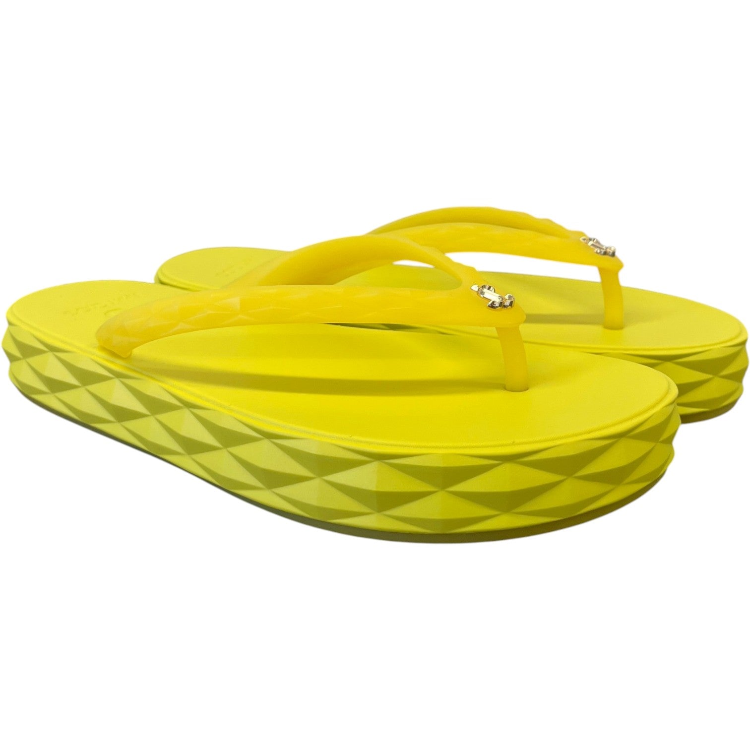 Women's Diamond Sandals Yellow Size EU 40 / UK 7 - Photo 6