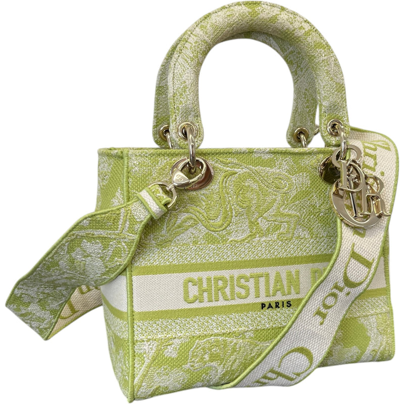 Women's Lady Dior Medium Handbag Green
