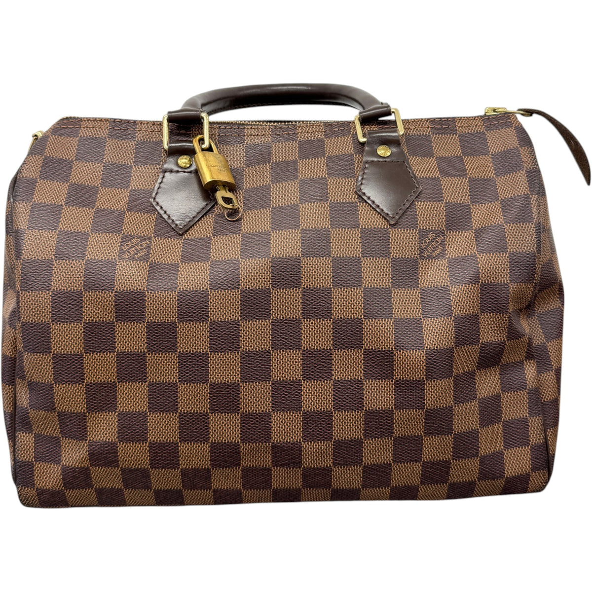 Women's Damier Ebene Speedy 30 Handbag Brown - Photo 1