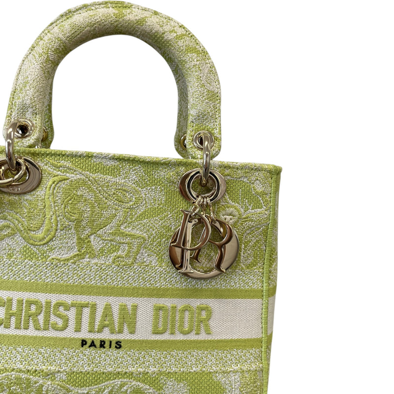 Women's Lady Dior Medium Handbag Green