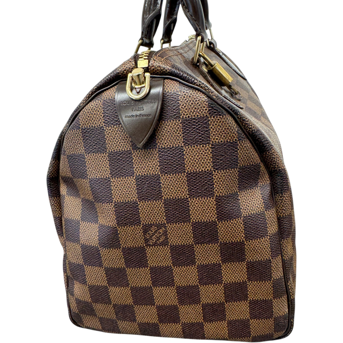 Women's Damier Ebene Speedy 30 Handbag Brown - Photo 9