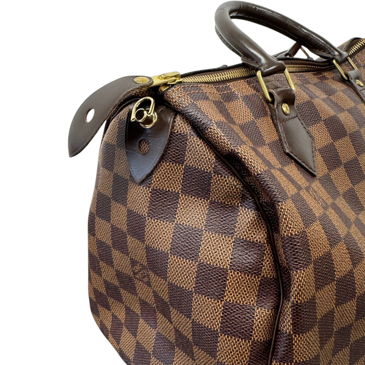 Women's Damier Ebene Speedy 30 Handbag Brown - Photo 6