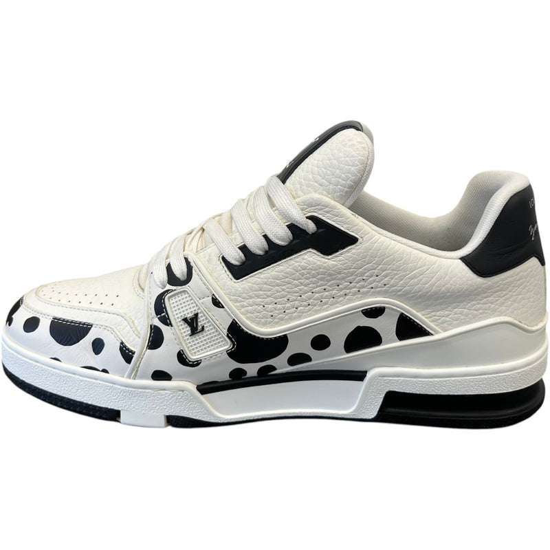 Men's Lv Yayoi Kusama Low Trainers White Size EU 41 / UK 7