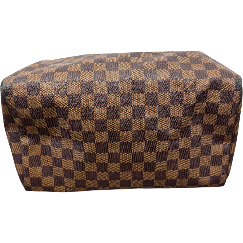 Women's Damier Ebene Speedy 30 Handbag Brown