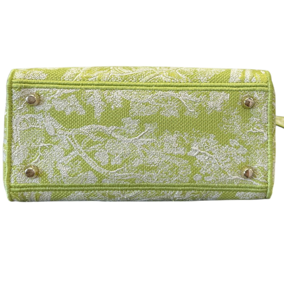 Women's Lady Dior Medium Handbag Green - Photo 13
