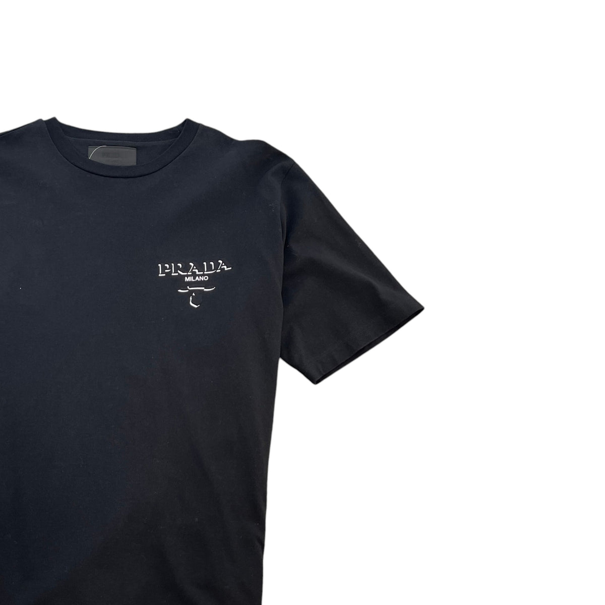 Men's Logo Print T-Shirt Black Size L - Photo 3