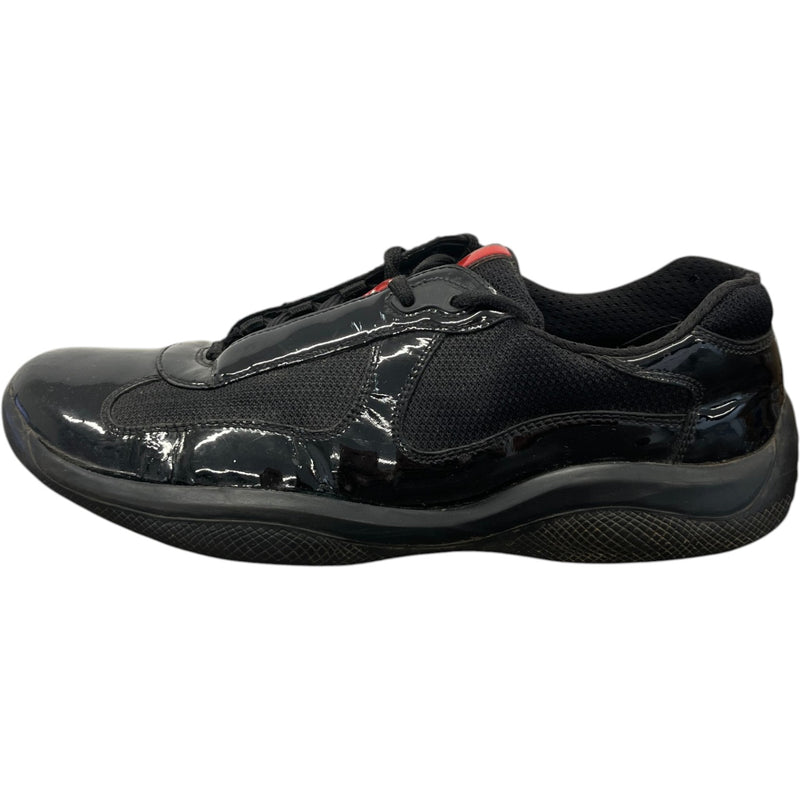 Men's America's Cup Low Trainers Black Size UK 8.5 / EU 42.5