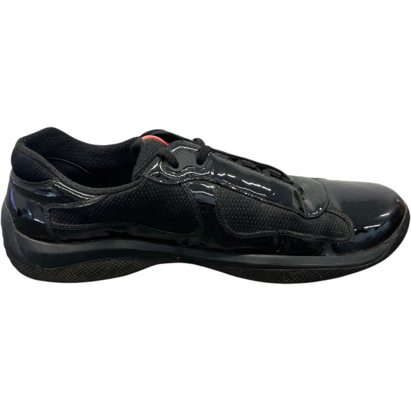 Men's America's Cup Low Trainers Black Size UK 8.5 / EU 42.5