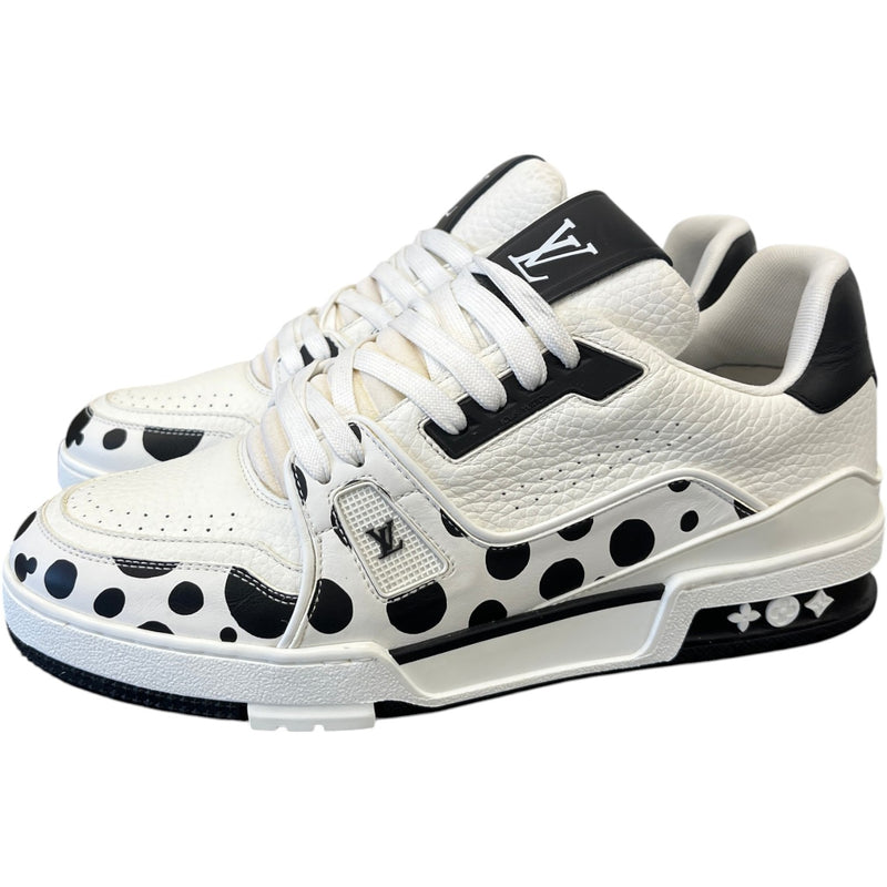Men's Lv Yayoi Kusama Low Trainers White Size EU 41 / UK 7