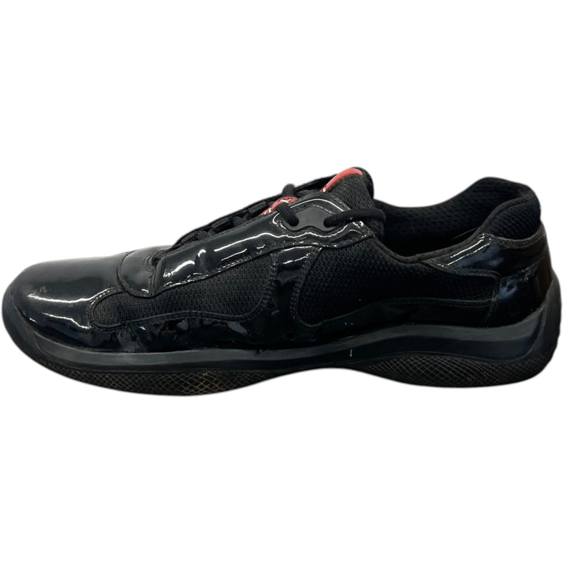 Men's America's Cup Low Trainers Black Size UK 8.5 / EU 42.5