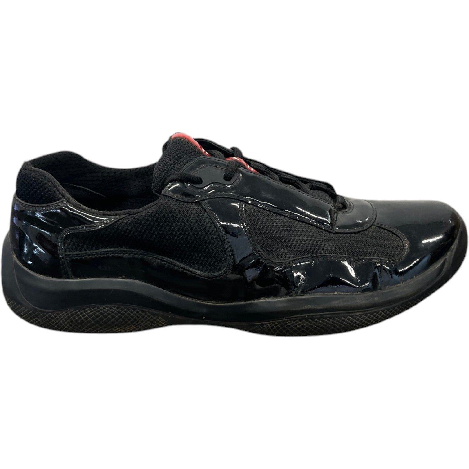 Men's America's Cup Low Trainers Black Size UK 8.5 / EU 42.5 - Photo 1