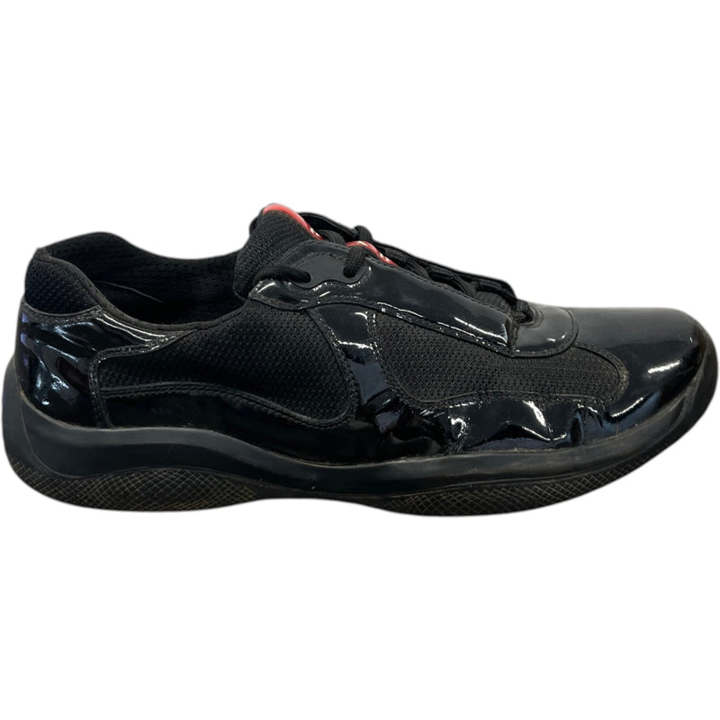 Men's America's Cup Low Trainers Black Size UK 8.5 / EU 42.5