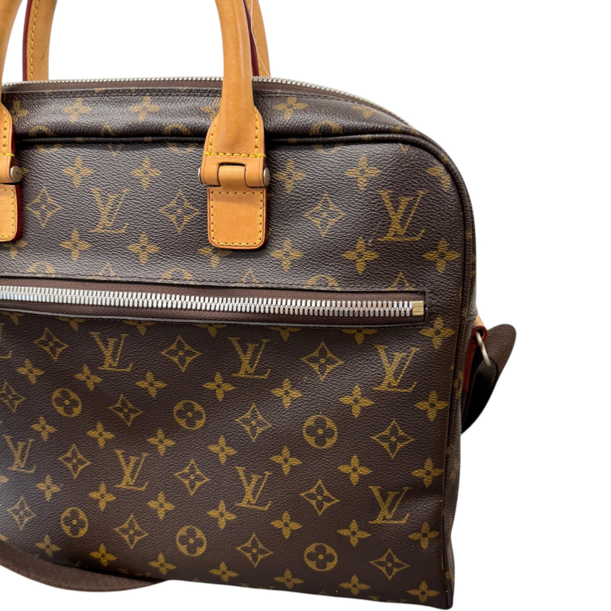 Men's Monogram Horizon Briefcase Brown - Photo 4