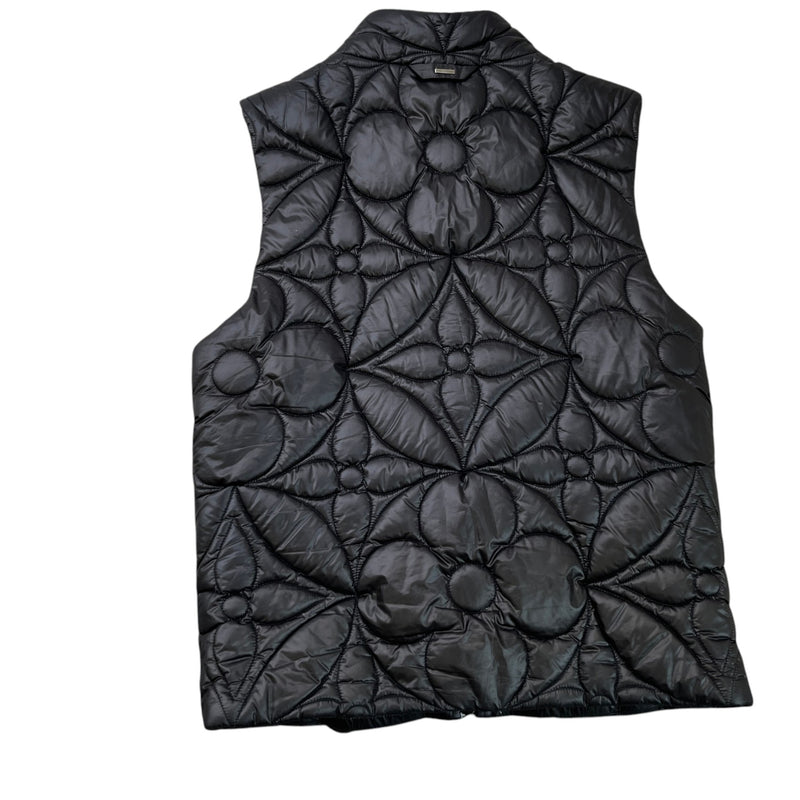Men's Lvse Padded Monogram Gilet Black Size IT 44 / XS