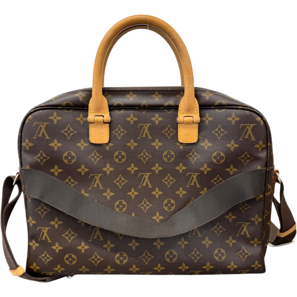 Men's Monogram Horizon Briefcase Brown - Photo 3