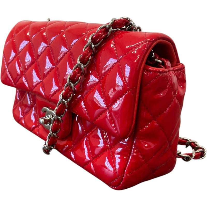 Women's Small Classic Flap Bag Red