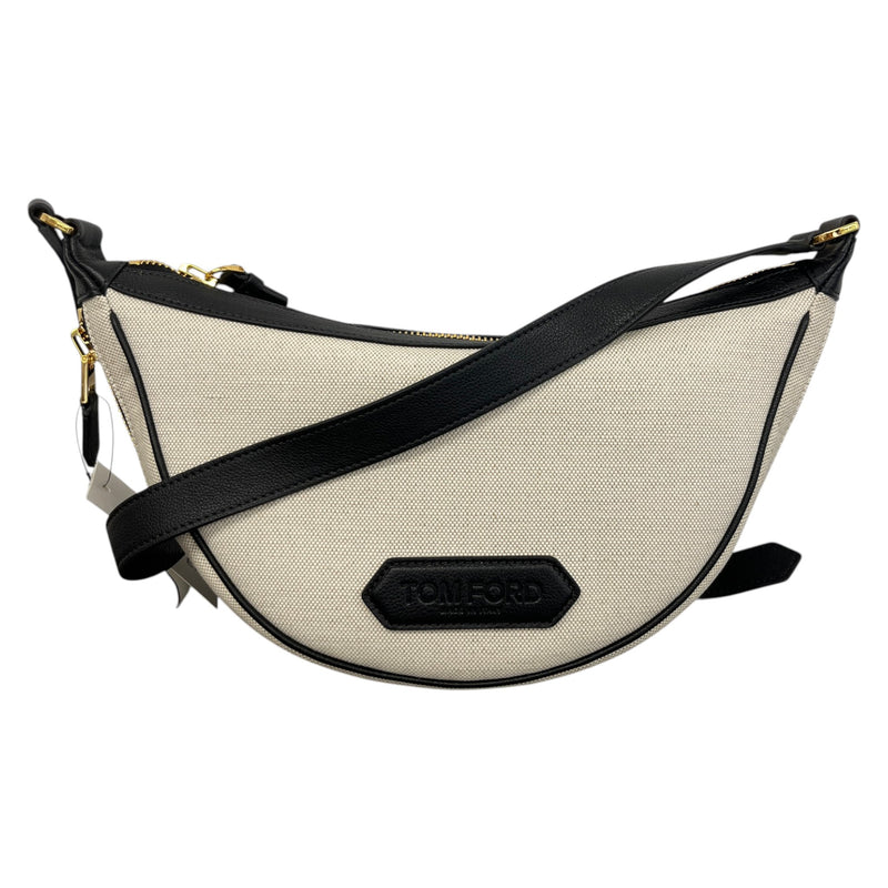 Women's Debossed Logo Bag Beige