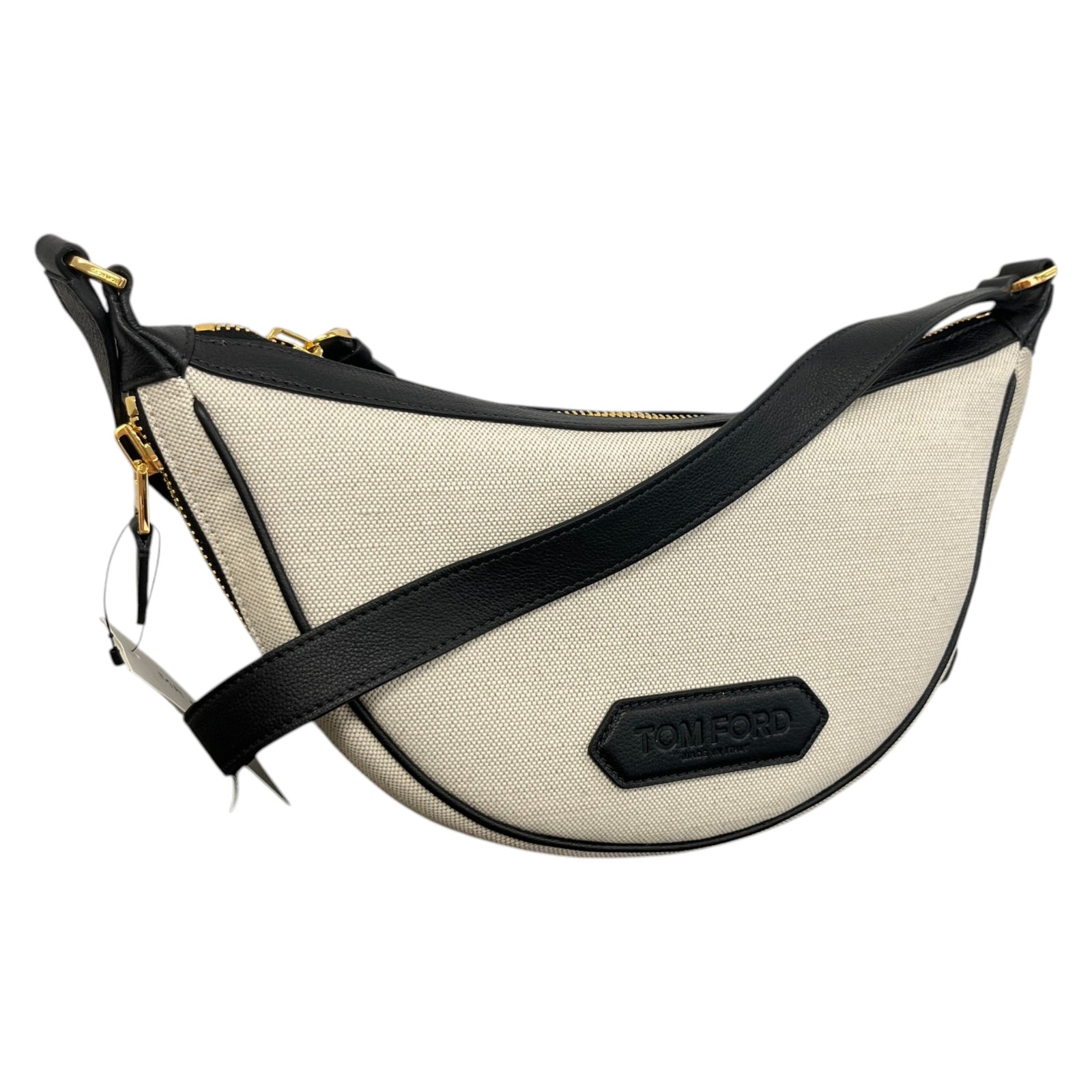 Women's Debossed Logo Bag Beige - Photo 4