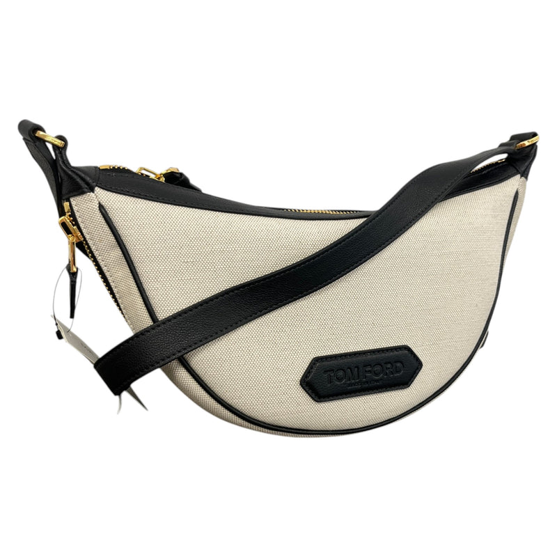 Women's Debossed Logo Bag Beige