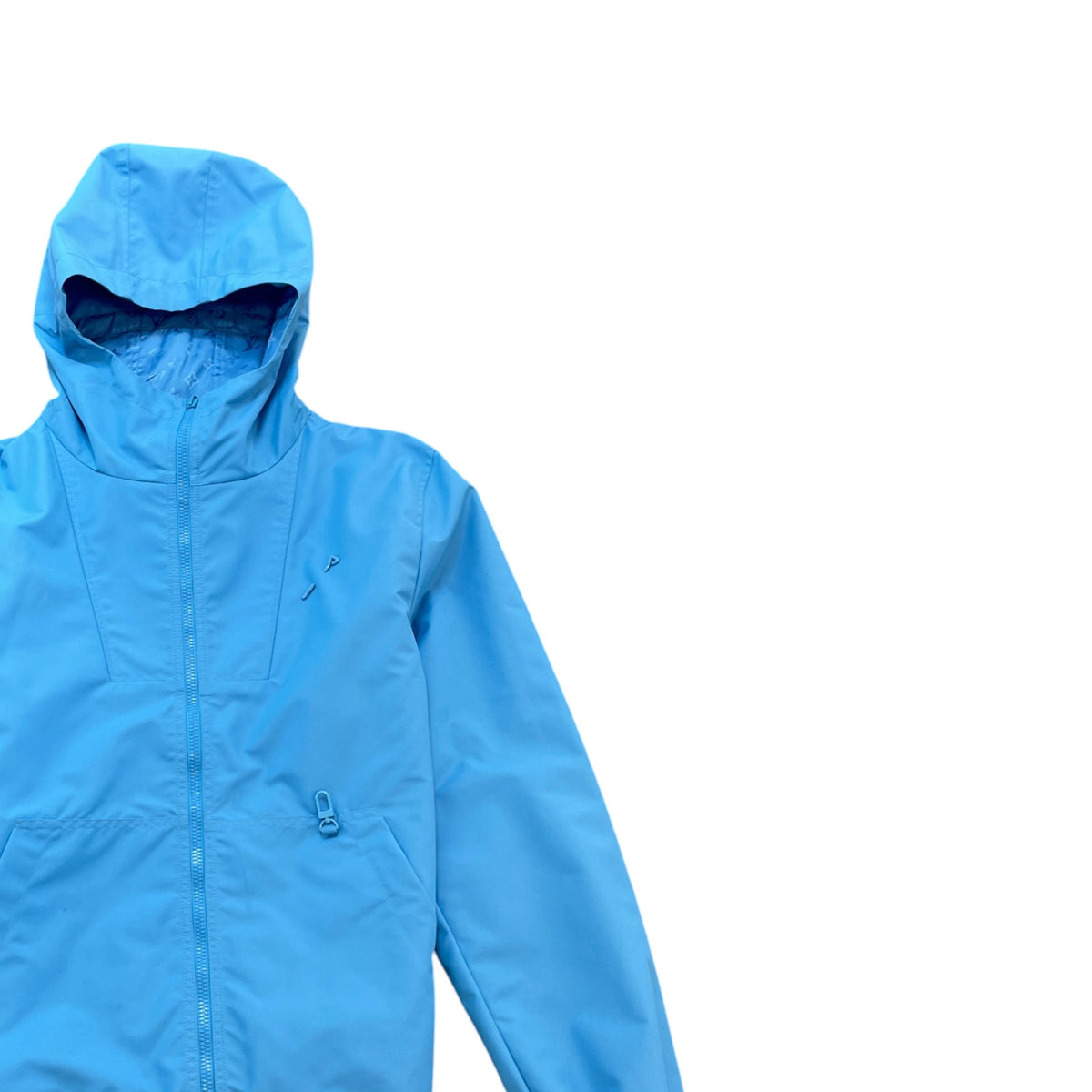 Men's Monogram Reversible Windbreaker Blue Size L - Photo 6