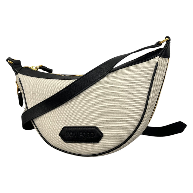 Women's Debossed Logo Bag Beige